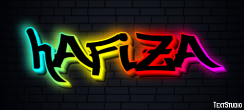 Hafiza Text Effect
