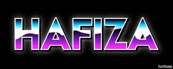 Hafiza Text Effect