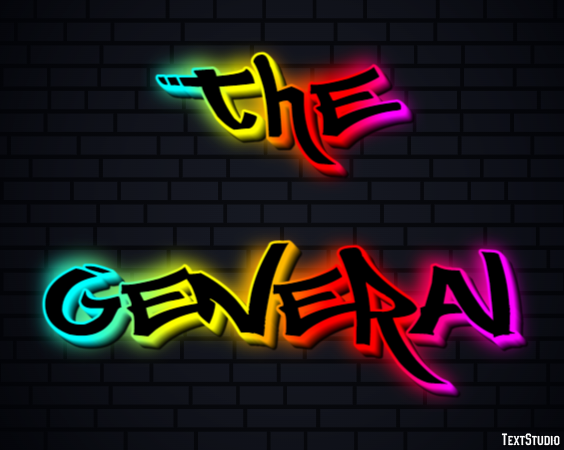 The General Effetto testo