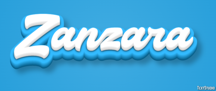 Zanzara テキスト効果