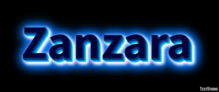 Zanzara テキスト効果