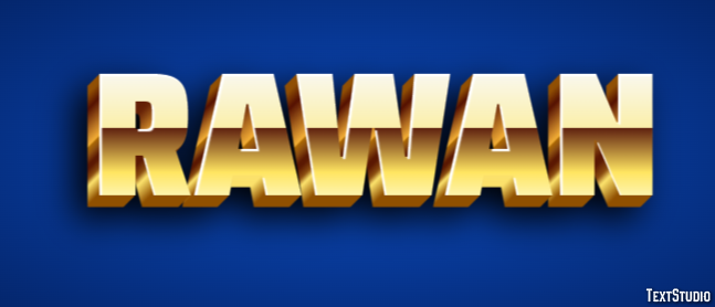 Rawan Text Effect