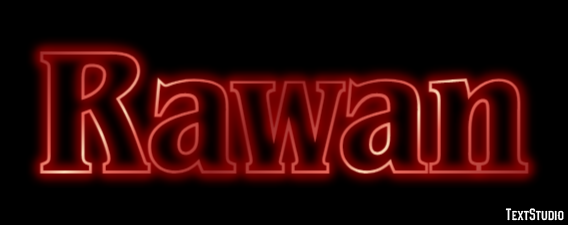Rawan Text Effect