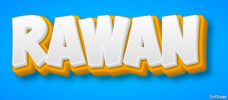 Rawan Text Effect