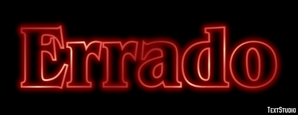 Errado Text Effect