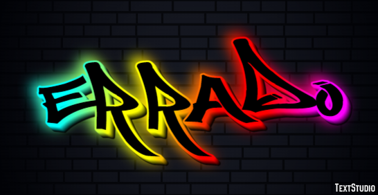 Errado Text Effect