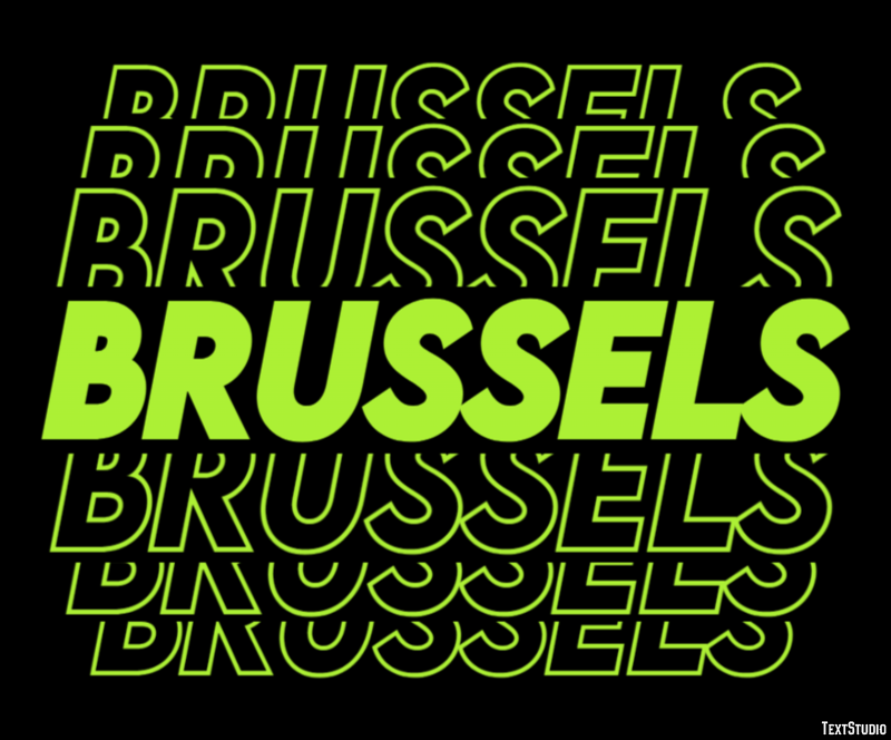 Brussels Efekt tekstowy