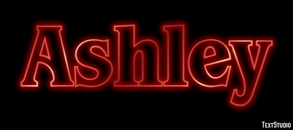 Ashley Text Effect