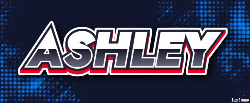 Ashley Efeito de texto