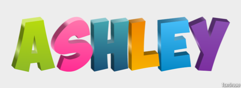Ashley Text Effect