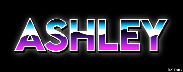 Ashley Efeito de texto