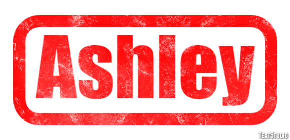 Ashley Efeito de texto