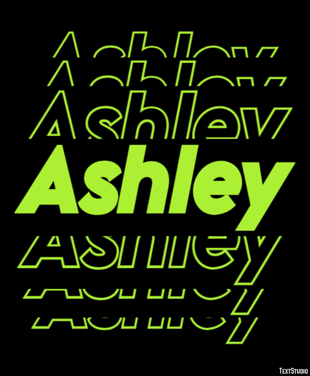 Ashley Text Effect