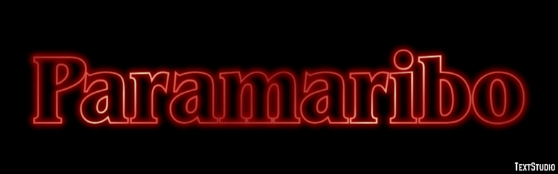 Paramaribo Efekt tekstowy