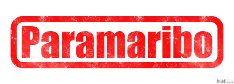 Paramaribo Texteffekt