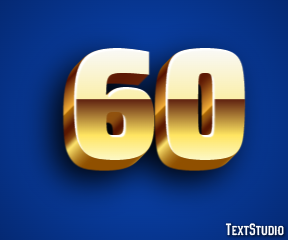 60 Text Effect