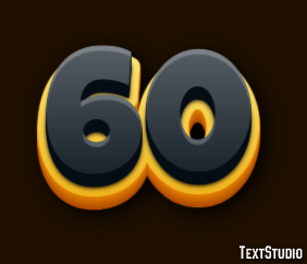 60 Text Effect