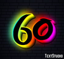 60 Text Effect