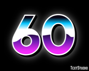 60 Text Effect