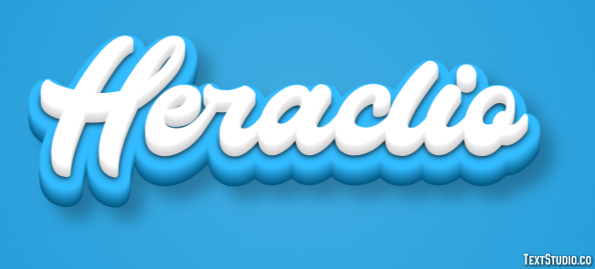 Heraclio テキスト効果