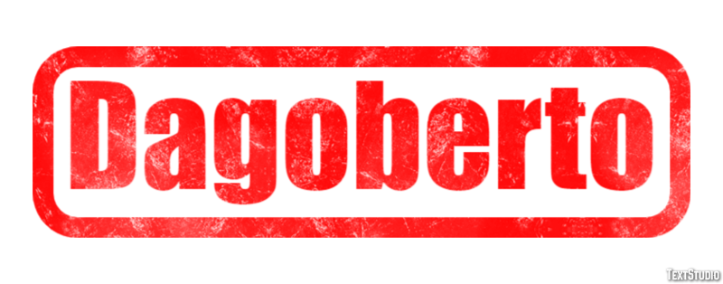 Dagoberto Effetto testo