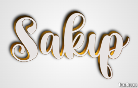 Sakıp Efecto de Texto