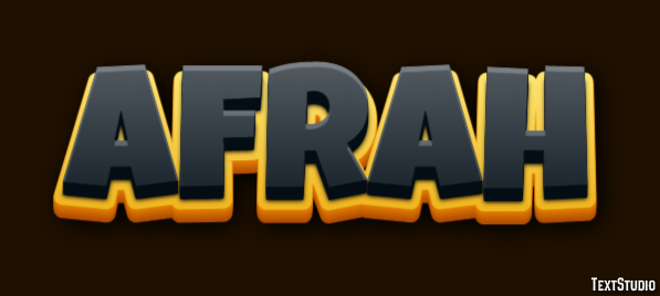 Afrah Text Effect