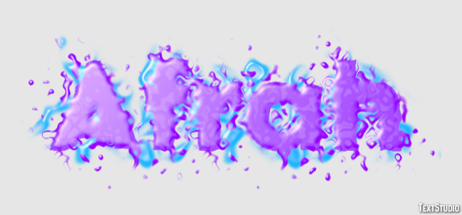 Afrah Text effect
