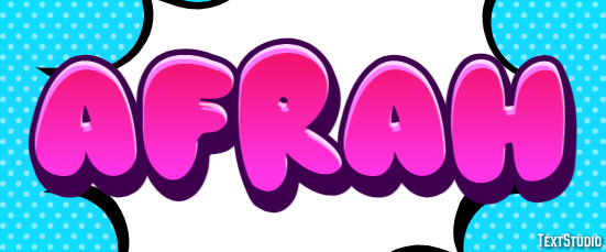 Afrah Text effect