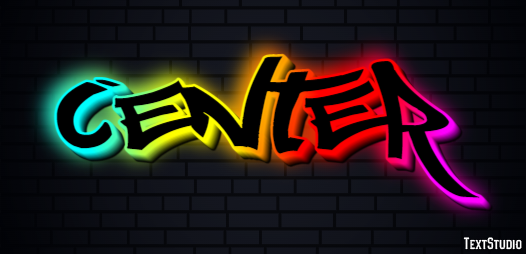 Center Text Effect