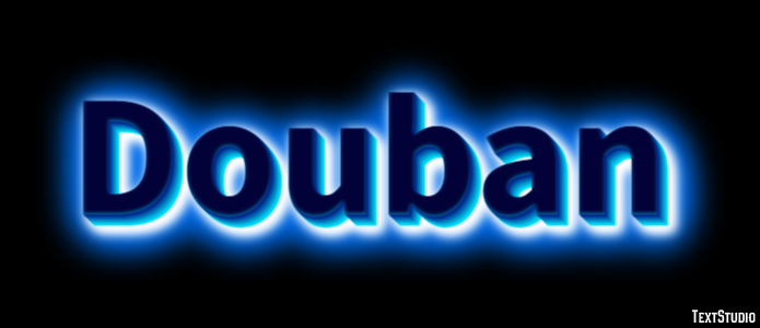 Douban Text Effect
