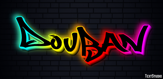Douban Text Effect
