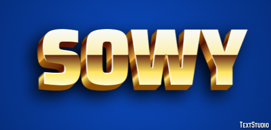 Sowy Texteffekt