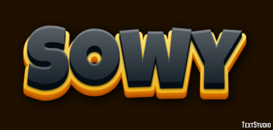 Sowy Texteffekt