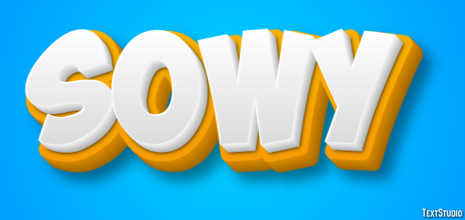 Sowy Efekt tekstowy