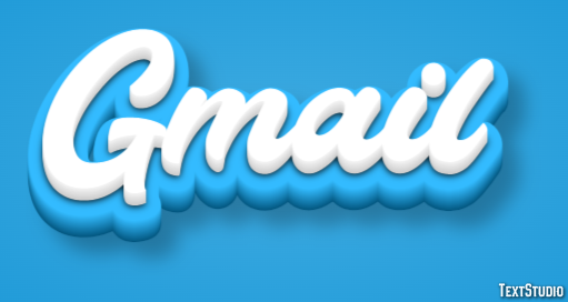 Gmail Tekst effect