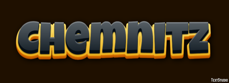 Chemnitz Efeito de texto