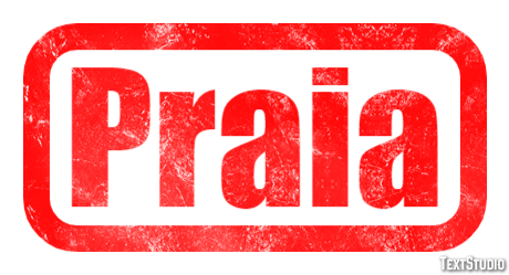 Praia Efekt tekstowy