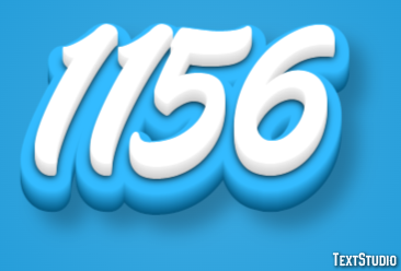 1156 Text Effect