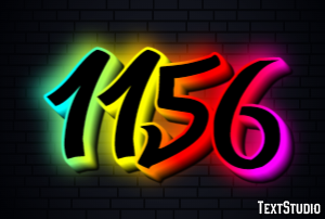 1156 Text Effect