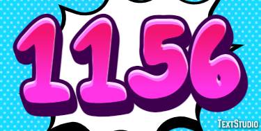 1156 Text Effect