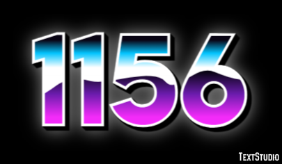 1156 Text Effect