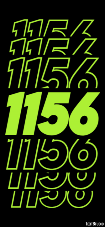1156 Text Effect
