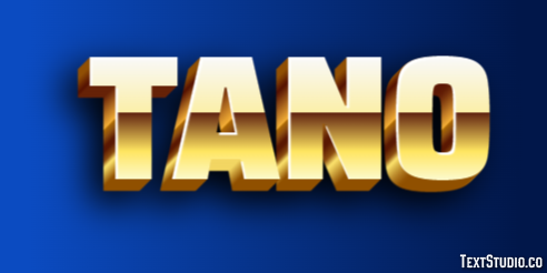 Tano Effetto testo