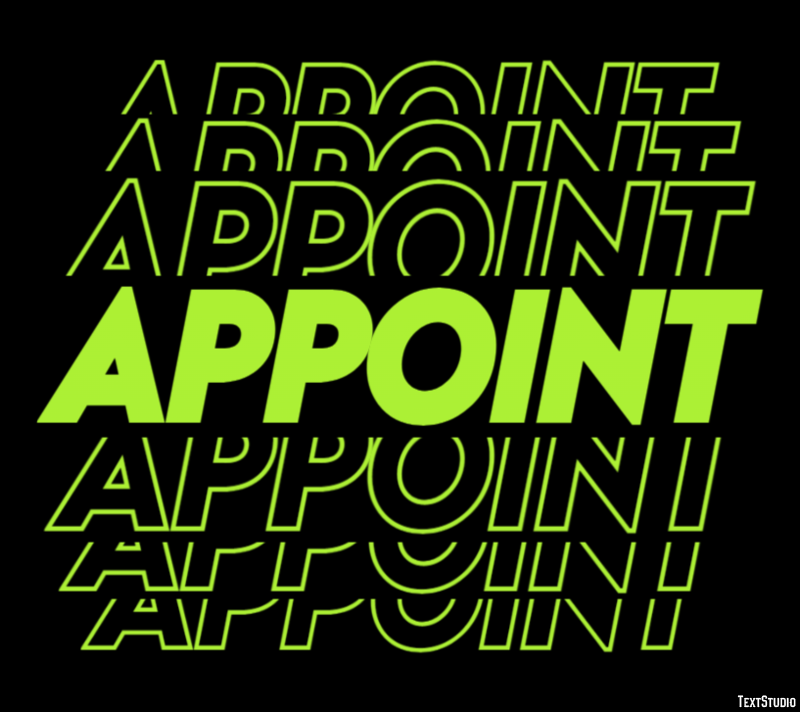 Appoint Text Effect