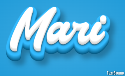Mari Text Effect