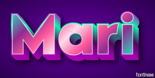 Mari Text Effect