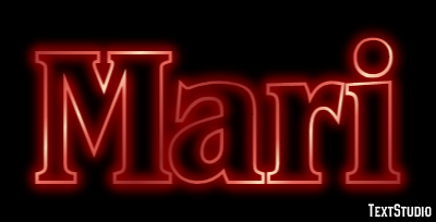 Mari Text Effect