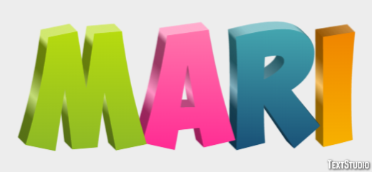 Mari Text Effect