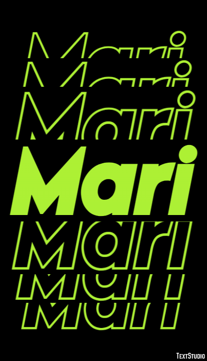 Mari Text Effect